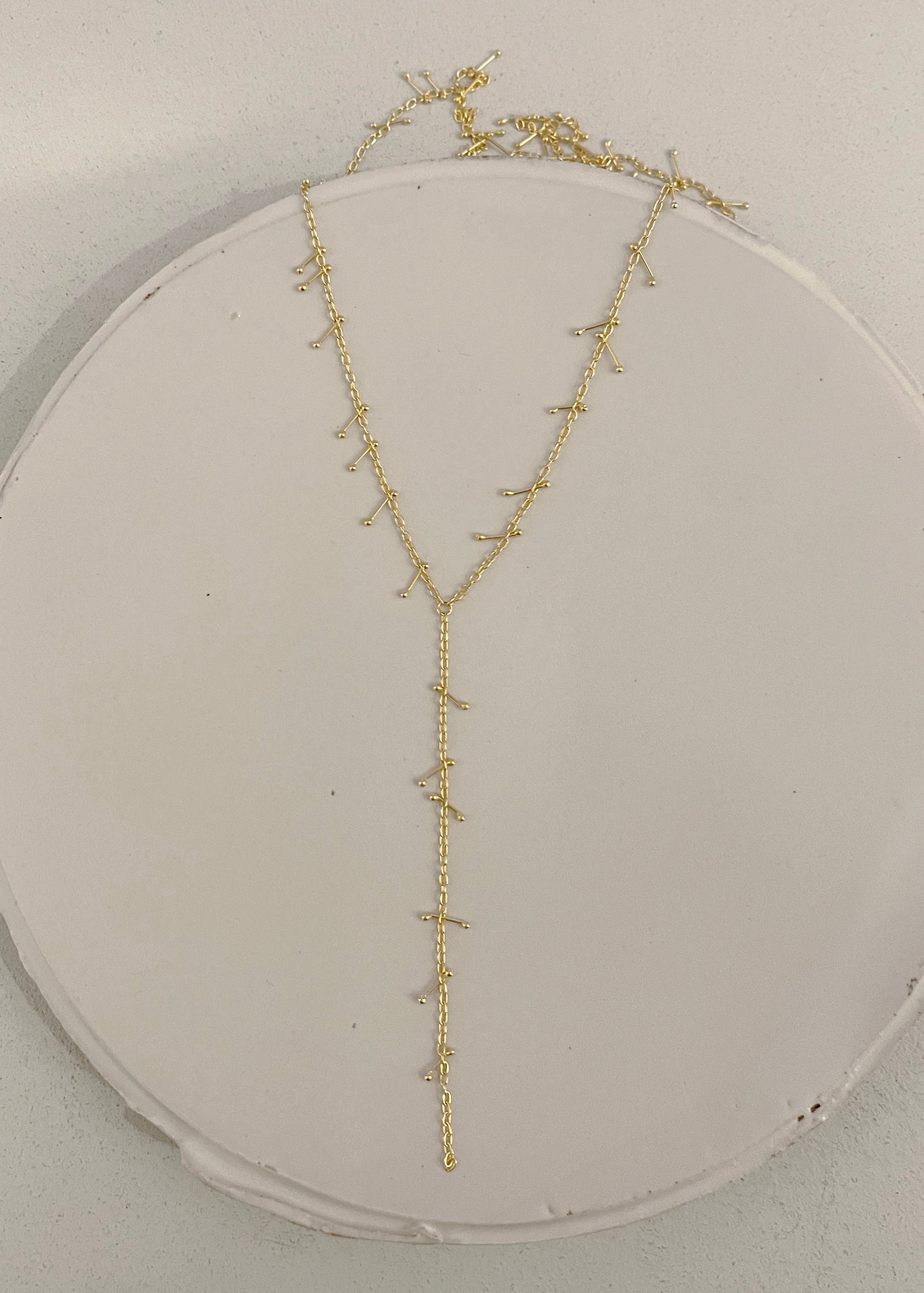 Branch Y Necklace
