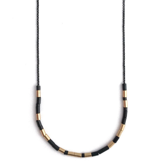 Multi tube Necklace