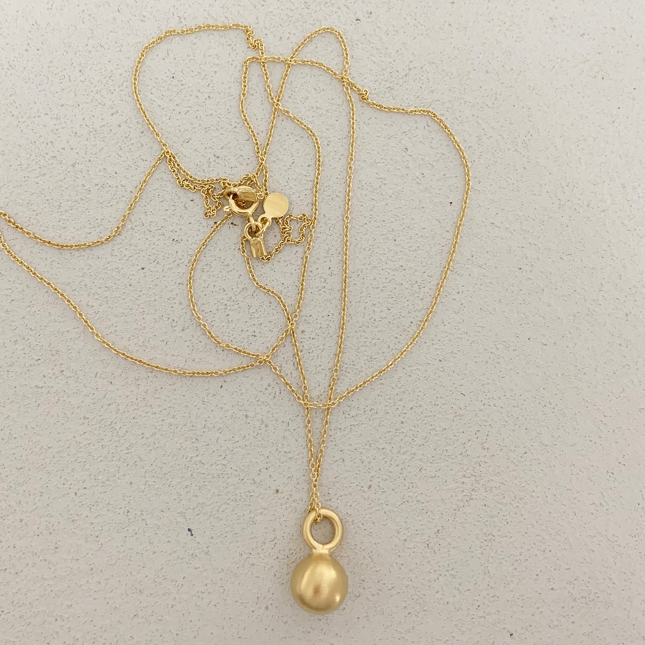 GOLD MARS 01 necklace