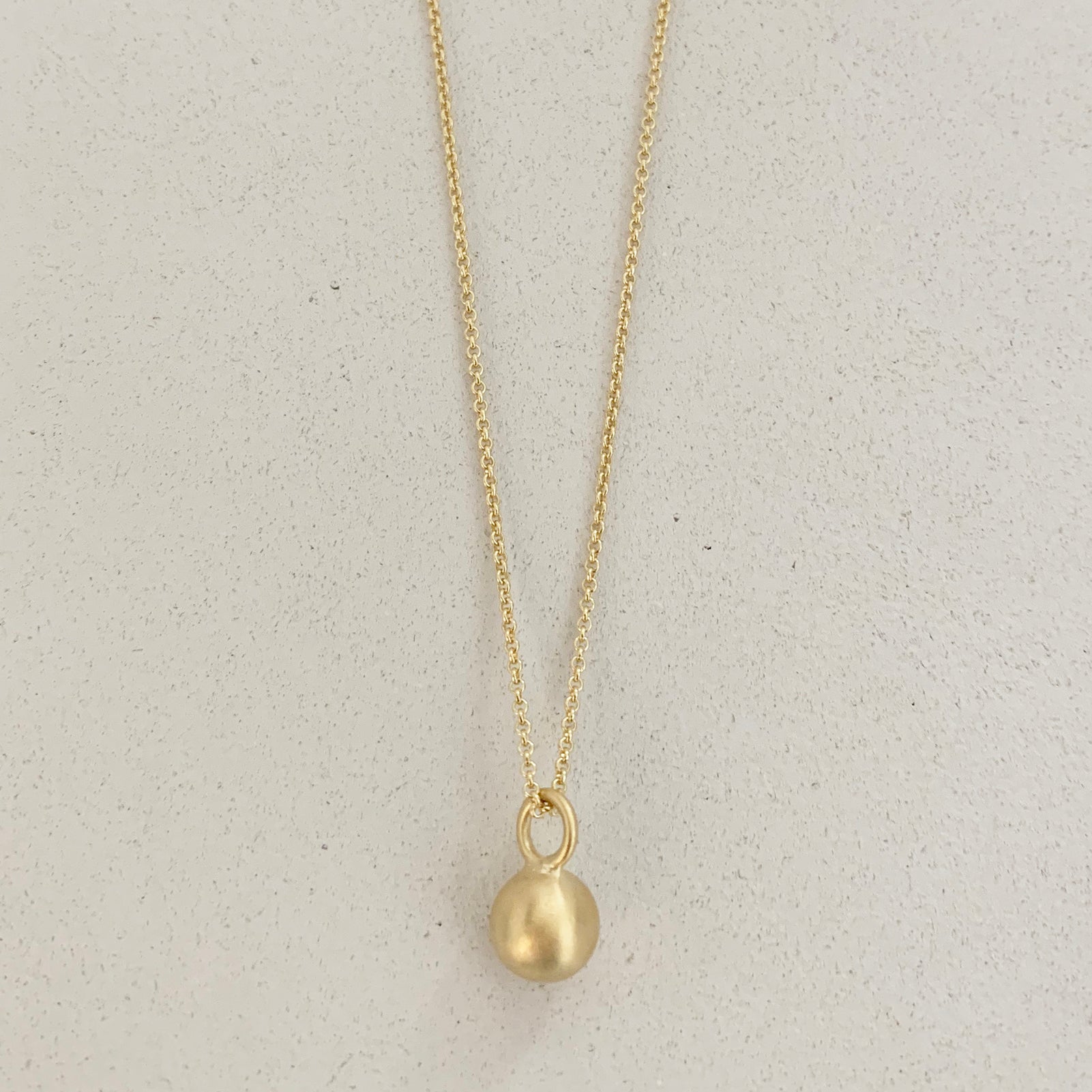 GOLD MARS 01 necklace