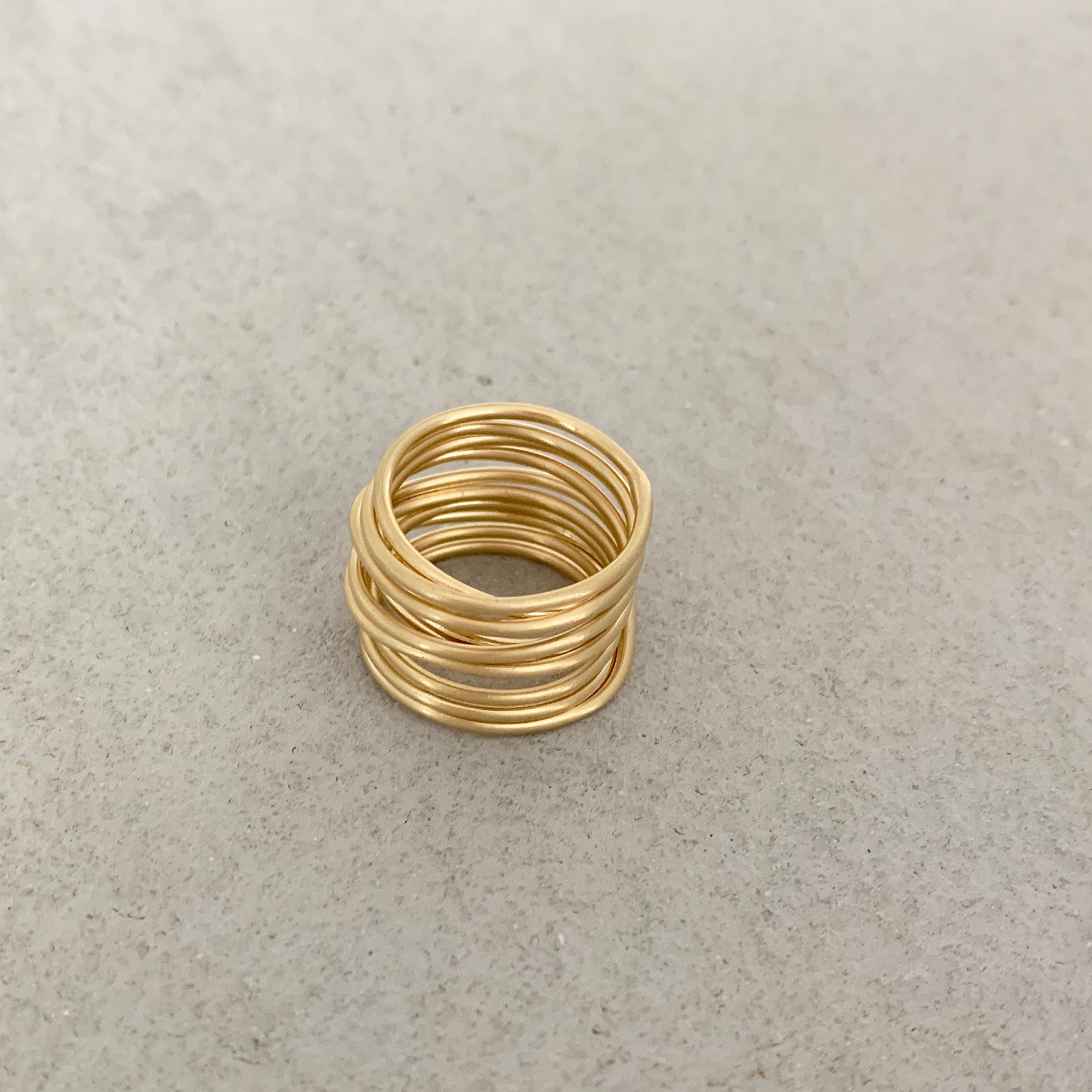 NEST BRASS Ring
