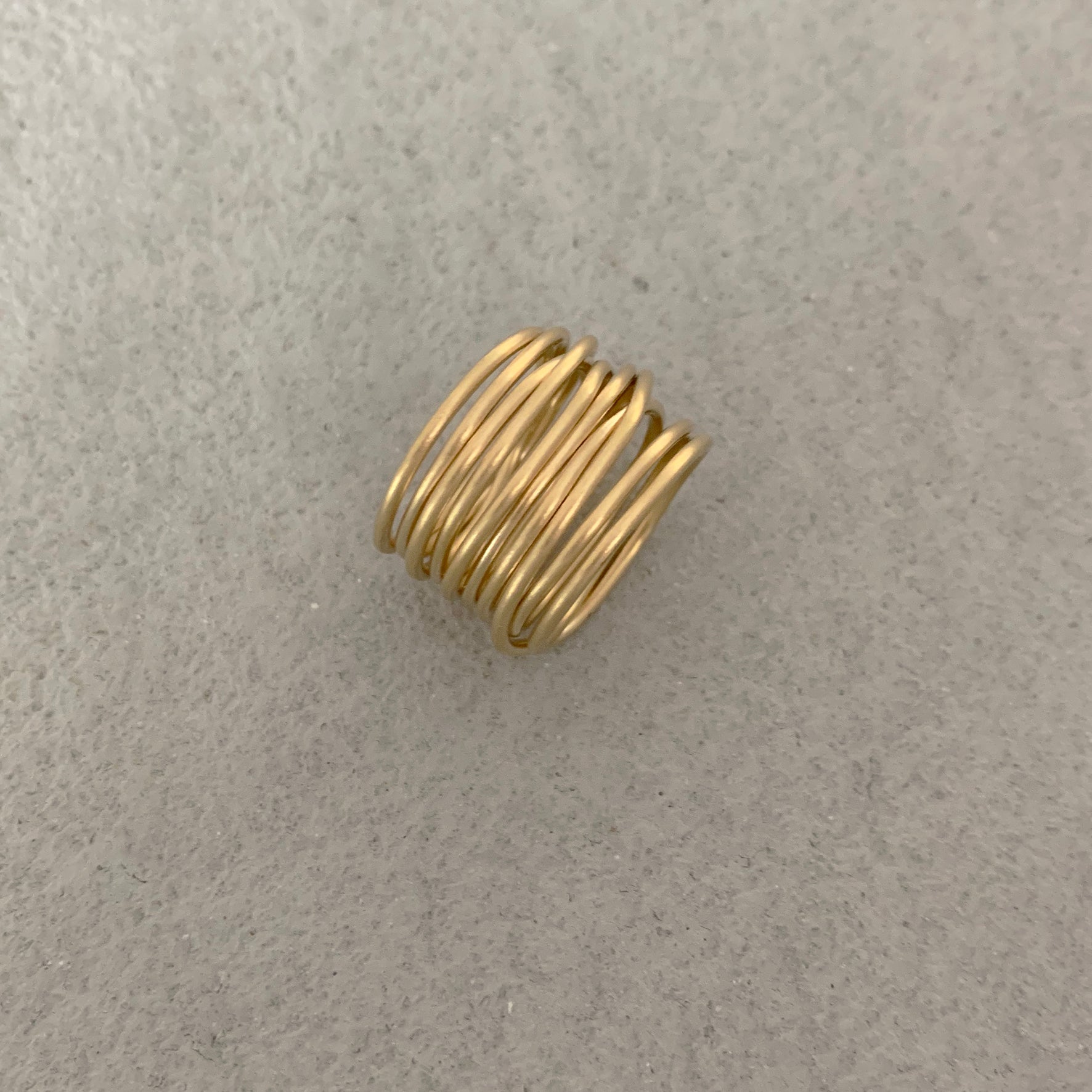 NEST BRASS Ring