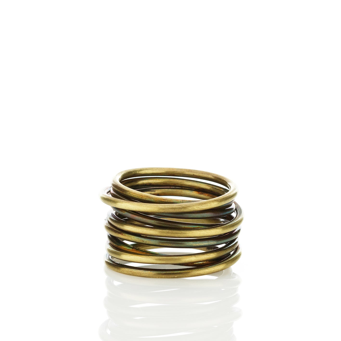 NEST BRASS  Ring