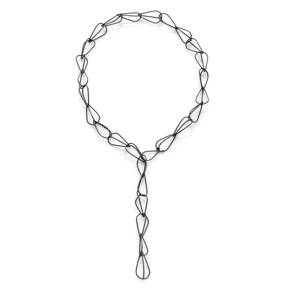 3D Drop shape necklace