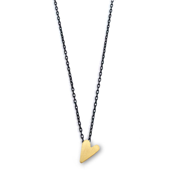 Heart necklace / שרשרת לב זהב