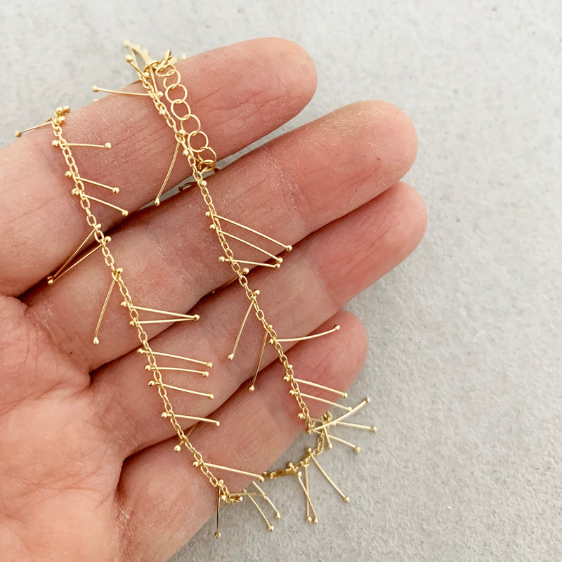 Branch Necklace gold / שרשרת ענפים זהב
