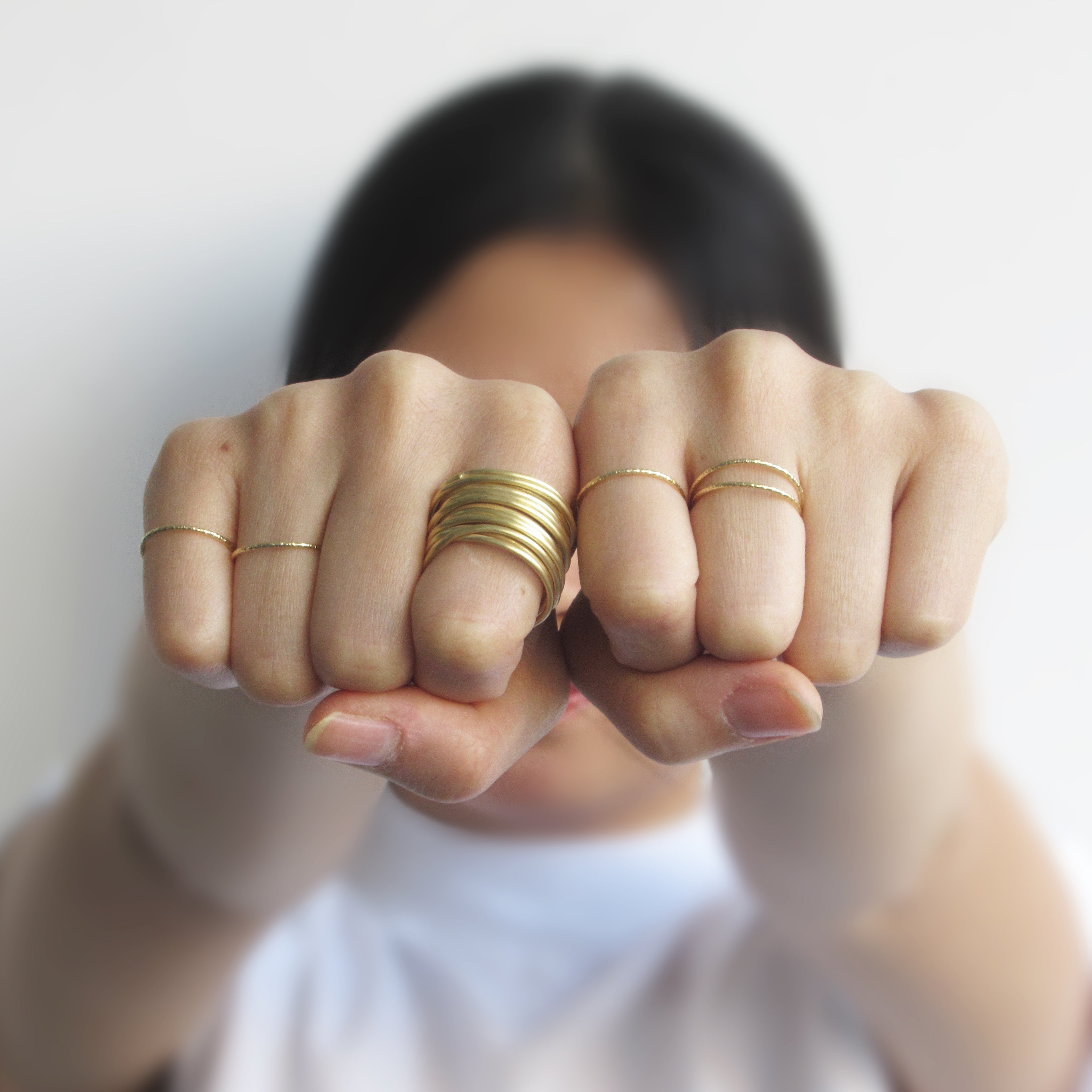 NEST BRASS  Ring